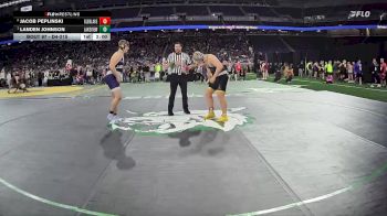 D4-215 lbs Champ. Round 1 - Landen Johnson, Lakeview vs Jacob Peplinski, Maple City Glen Lake