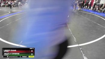 145 lbs 3rd Place Match - Mikayla Cayabyab, Milpitas vs Liberty Evans, Mt. View