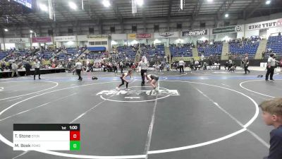 78 lbs Final - Teddy Stone, Stone Wrestling vs Melissa Book, Pomona Elite