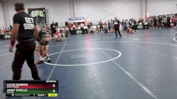 105 lbs Semifinal - Vinny DiVello, Skyline vs Lucas Barrios, Eagle Empire