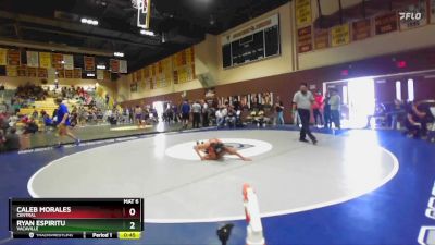 132 lbs Cons. Round 7 - Caleb Morales, Central vs Ryan Espiritu, Vacaville