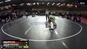 105 lbs Cons. Round 3 - Joceline Ovalle-Diaz, North Miami vs Yhoalibeth Ruiz, Freedom