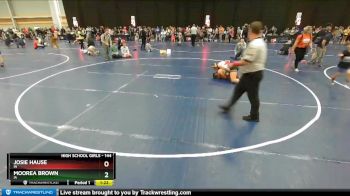 144 lbs Champ. Round 1 - Moorea Brown, IA vs Josie Hause, IN