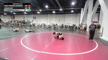 116 lbs Quarterfinal - Micah Jeremiah Banderas, Open Mat Academy vs Usman Safi, Overtime WC