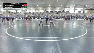 70 lbs Semifinal - Kyson Leaver, Wildcats Wrestling vs Jase Merritt, Seymour Youth Wrestling Club