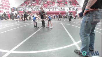 64 lbs Rr Rnd 3 - Orion Robinson, Stroud Youth Wrestling Club vs Jasper Maples, Stroud Youth Wrestling Club