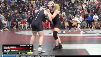 140-141D 1st Place Match - Kallie Gibbons, Mason City vs Kaitlyn Markley, Anamosa