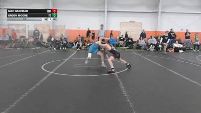 76 lbs Round 7 (8 Team) - Mac Hageman, CP Wrestling vs Brody Moore, Project X