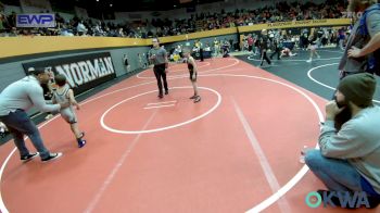 61 lbs Round Of 16 - Kayson Edwards, Bridge Creek Youth Wrestling vs Jett Jordan, Deer Creek Wrestling Club