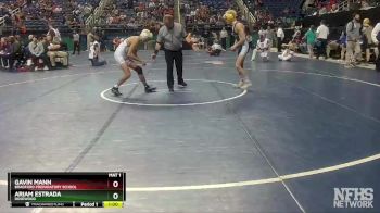 1A 132 lbs 3rd Place Match - Ariam Estrada, Rosewood vs Gavin Mann, Bradford Preparatory School