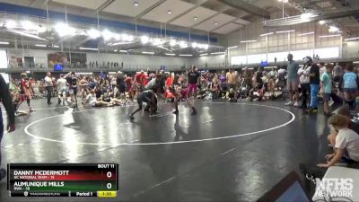 95 lbs Placement Matches (8 Team) - Aumunique Mills, RWA vs Danny McDermott, NC National Team