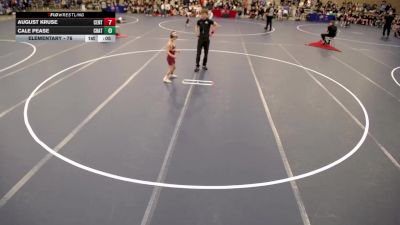 Elementary - 80 lbs Landon Klossner, Centennial vs Everett Seckerson, Chatfield