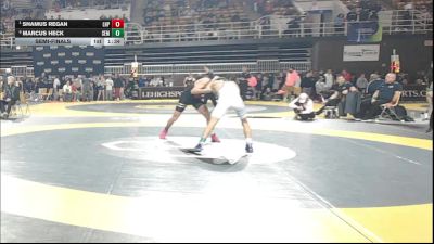 132 lbs Semifinal - Shamus Regan, Lake Highland Prep vs Marcus Heck, Wyoming Seminary
