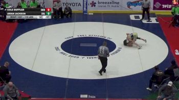110 lbs Consi Of 8 #1 - Cole Buffler, Owen J Roberts vs Arian Jackson, Shaler