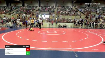 45 lbs Quarterfinal - Colton Hill, Teknique Wrestling vs Beau Blair, Villa Rica Wrestling