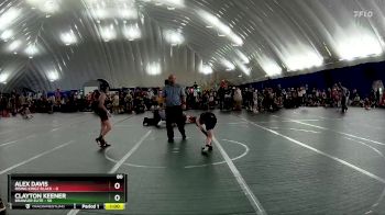 80 lbs Round 1 (10 Team) - Alex Davis, Rising Kingz Black vs Clayton Keener, Brawler Elite