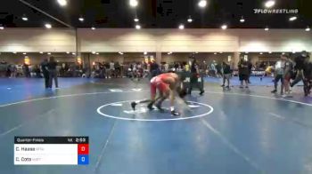 126 lbs Quarterfinal - Cooper Haase, Attack Wrestling vs Christian Coto, North Carolina