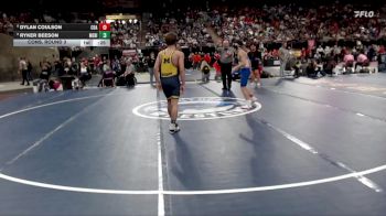 6A 106 lbs Cons. Round 3 - Ryker Beeson, Meridian vs Dylan Coulson, Coeur D Alene