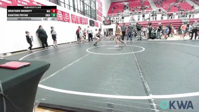 120 lbs 3rd Place - Brayden Merritt, NGC vs Kanyon Fryar, Choctaw Ironman