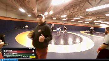 132 lbs Cons. Semi - Ryan Jex, Bruin Wrestling Club vs Dagen Lamano, Sanderson Wrestling Academy