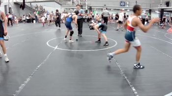 96 lbs Round 3 (6 Team) - Nelson Villafane, Mat Assassins Black vs Zealand Ponte, The Outsiders