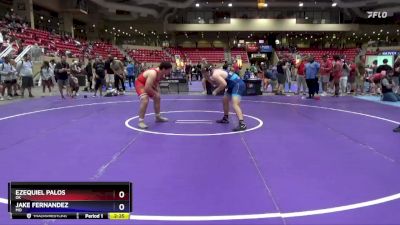 215 lbs Quarterfinal - Ezequiel Palos, OK vs Jake Fernandez, MO