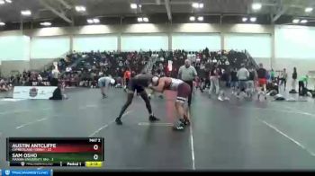 184 lbs Round 1 (16 Team) - Sam Osho, Marian University (IN) vs Austin Antcliffe, Cumberland (Tenn.)
