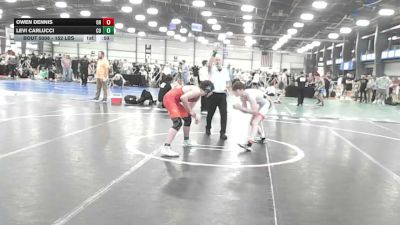152 lbs Consi Of 16 #1 - Owen Dennis, OH vs Levi Carlucci, CO