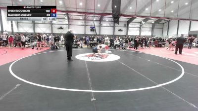 120 lbs Semis - River Moosman, Team Utah vs MAXIMUS CHAVEZ, SilvaBack Training Center