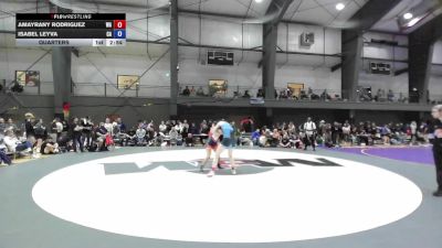 Junior Girls FS - 145 lbs Quarters - Amayrany Rodriguez, WA vs Isabel Leyva, CA