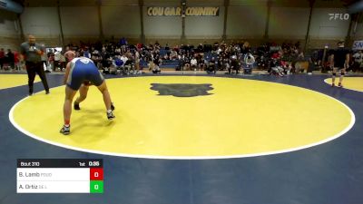 168 lbs Consi Of 32 #2 - Brett Lamb, Poudre (CO) vs Alexander Ortiz, De La Salle