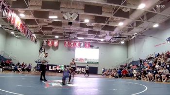 190 lbs Placement Matches (8 Team) - Harrison McRae, Lewisburg vs Shiyah Houston, Desoto Central