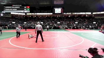 45 lbs 1st Place Match - Penelope Webb, SWC3 vs Lorenzo Balamenti, BKV1