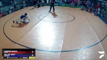 85 lbs 2nd Place Match - Connor Badua, Hawaii vs Keller Watt, Montana