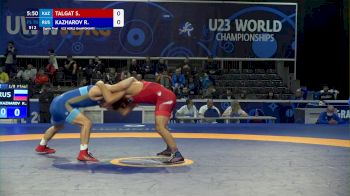 70 kg Round Of 16 - Syrbaz Talgat, Kaz vs Rezuan Kazharov, Rus