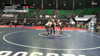 6A 285 lbs Cons. Round 3 - Pratt Johnsey, Athens vs Grayson Hester, Fort Payne