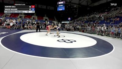 190 lbs Champ. Rd Of 64 - Hunter Gall, NE vs Bruce Walker, UT