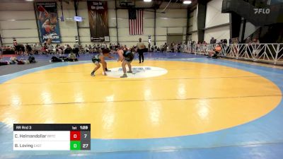 160 lbs Rr Rnd 3 - Cooper Helmandollar, BRTC vs Bryson Loving, East Coast Time Out