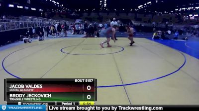 180 lbs Round 4 - Jacob Valdes, Doral Academy vs Brody Jeckovich, Triangle Wrestling