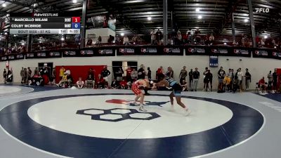 57 kg Cons. Round 6 - Marcello Milani, Spartan Combat RTC/ Titan Mercury Wrestling Club (TMWC) vs Colby McBride, Boone RTC