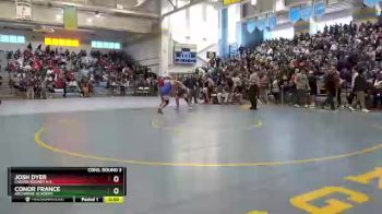 220 lbs Cons. Round 3 - Conor France, Archmere Academy vs Josh Dyer, Caesar Rodney H S