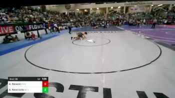 145 lbs Round Of 128 - Armando Nicacio, Southwest Washington Wrestling Club vs Armando Newcomb, Believe To Achieve