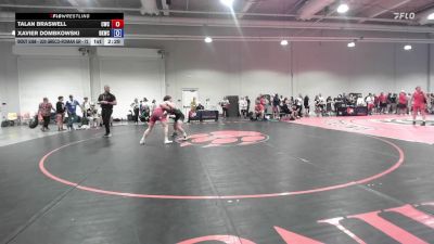 Cons. Round 3 - Talan Braswell, Cardinal Wrestling Club vs Xavier Dombkowski, Bad Karma Wrestling Club