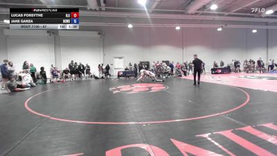 57 lbs Champ. Round 2 - Lucas Forsythe, Illinois vs Jake Garza, Daniel Cormier Wrestling Club