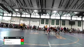 175-190 lbs Champ. Round 1 - Daniel Miranda, Wheeling High School vs James Harris, Franklin County Flyers Wrestli