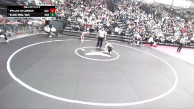 5A 115 lbs Quarterfinal - Pallas Andersen, Wasatch vs Elsie Sullivan, Brighton