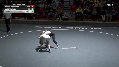 157 lbs Finals (2 Team) - Victor Voinovich, Iowa vs Mark Takara, Utah Valley
