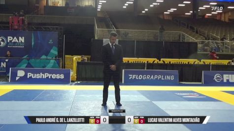 Lucas Valentim Alves Montalvão vs Paulo André G. De L. Lanzillotti 2025 Pan Jiu Jitsu IBJJF Championship