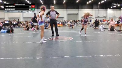 85 lbs Round 3 (10 Team) - Lily Wilson, GA United vs Anela Hogg, Missouri Outlaws