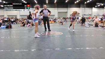 85 lbs Round 3 (10 Team) - Lily Wilson, GA United vs Anela Hogg, Missouri Outlaws